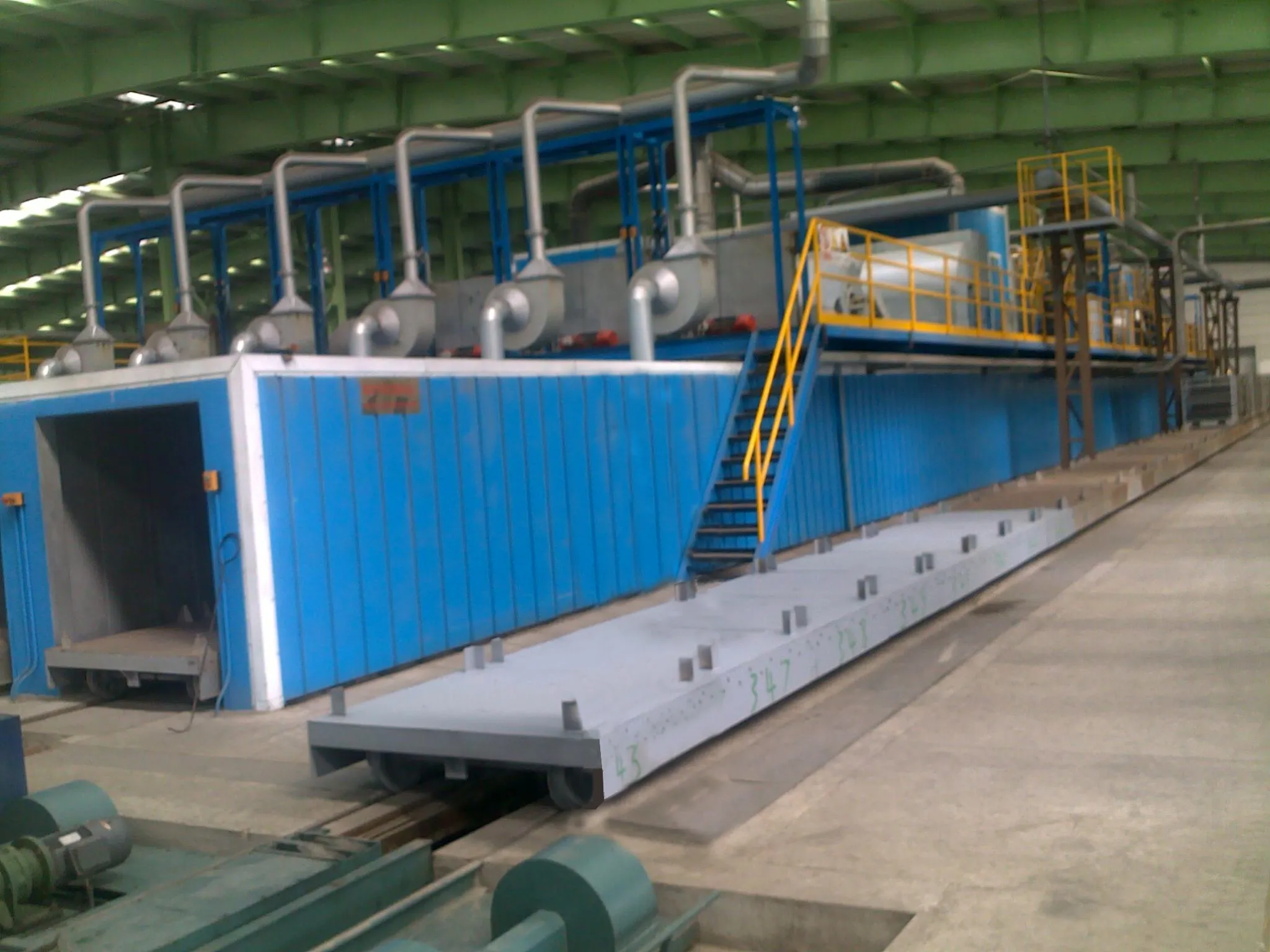 Газовая печь для влажного пропаривания и термообработки (2)