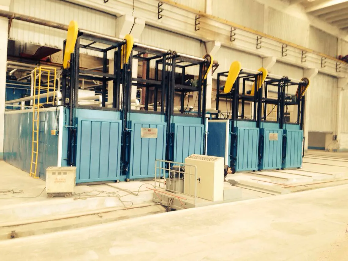 Две трёхканальные тоннельные газовые печи с сушильными камерами (2)