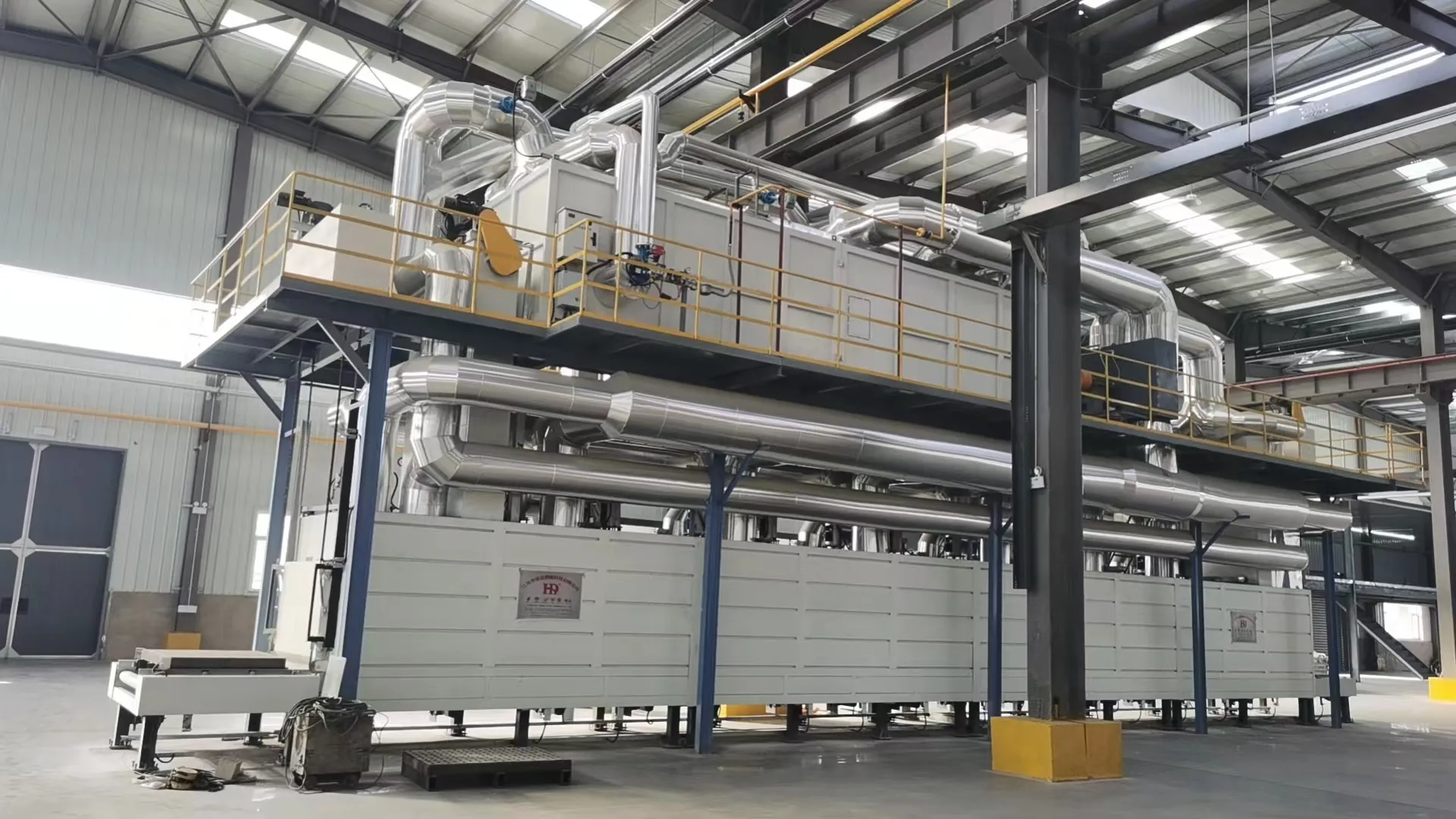 Полностью автоматическая многофункциональная газовая конвейерная печь (2)